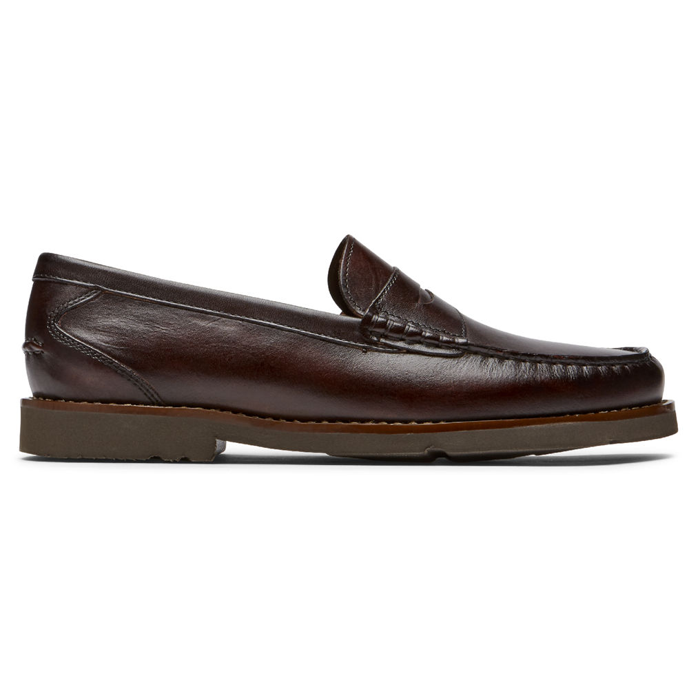 Rockport Loafers Herre Mørke Brune - Modern Prep Penny - UPKC81076